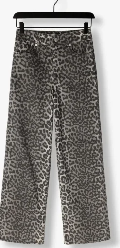 bruine y.a.s. wide jeans yasleonora hw denim jeans noos