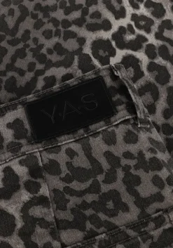 bruine y.a.s. wide jeans yasleonora hw denim jeans noos