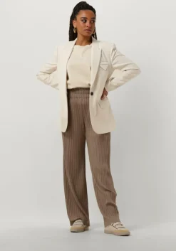 bruine y.a.s. wijde broek yasalisa hw pant