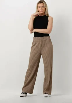 bruine y.a.s. wijde broek yasalisa hw pant