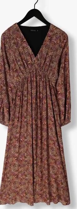 bruine ydence maxi jurk dress michelle
