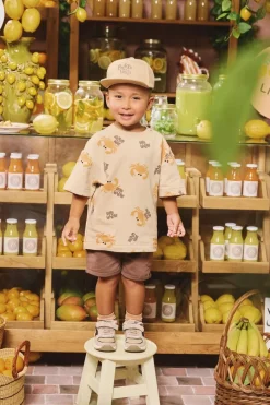 bruine z8 korte broek gianney