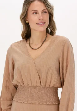 camel another label blouses faded sand