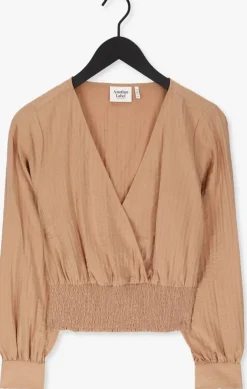 camel another label blouses faded sand