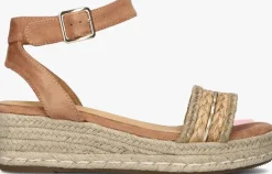 camel ayana sandalen met hak 0047