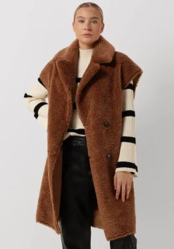 camel beaumont teddy jas reversible lammy long body