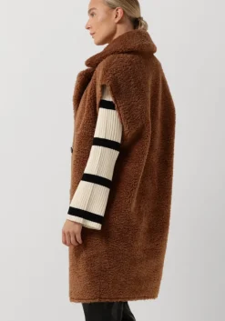 camel beaumont teddy jas reversible lammy long body