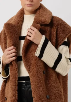 camel beaumont teddy jas reversible lammy long body