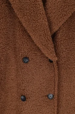 camel beaumont teddy jas reversible lammy long body