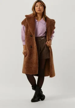 camel beaumont teddy jas reversible lammy long body