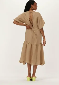 camel bruuns bazaar midi jurk zara luca dress