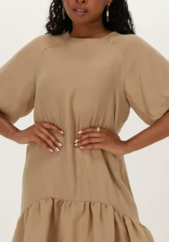 camel bruuns bazaar midi jurk zara luca dress