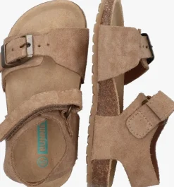 camel bunniesjr platte sandalen ben beach