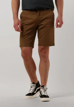 camel calvin klein korte broek modern twill slim short belt