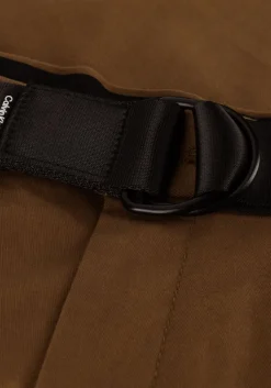 camel calvin klein korte broek modern twill slim short belt