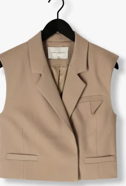 camel copenhagen muse gilet cmtailor-short waiscoat