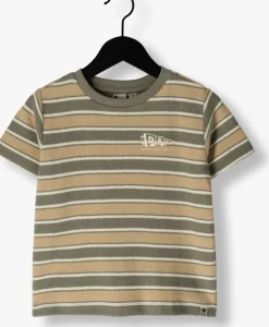 camel daily7 polo t-shirt stripe