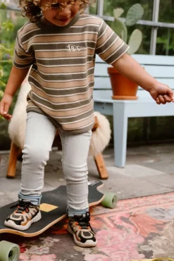 camel daily7 polo t-shirt stripe