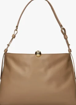 camel furla schoudertas sfera soft l shoulder bag