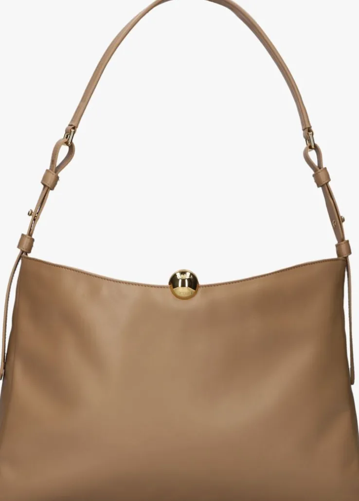 camel furla schoudertas sfera soft l shoulder bag
