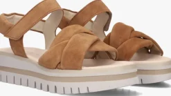 camel gabor platte sandalen 622.1