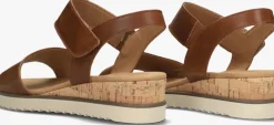 camel gabor sandalen met hak 750.2
