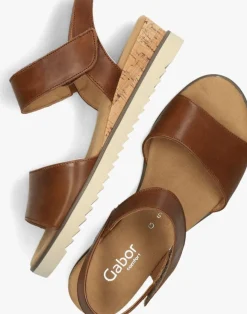 camel gabor sandalen met hak 750.2