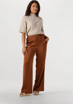 camel gestuz wijde broek gzjessie hw pants