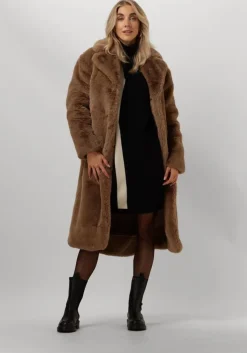 camel giacomo the jacket faux fur jas 6610940