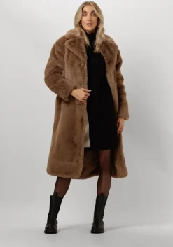 camel giacomo the jacket faux fur jas 6610940