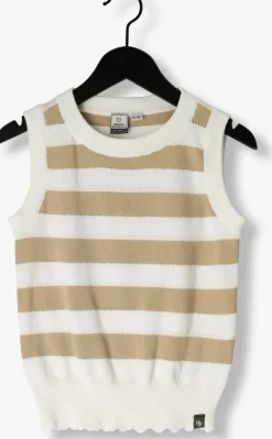 camel indian blue jeans top knitted singlet striped