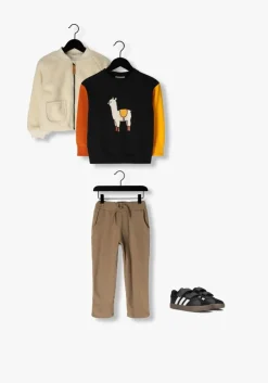 camel lil' atelier joggingbroek nmmthoro reg pant lil