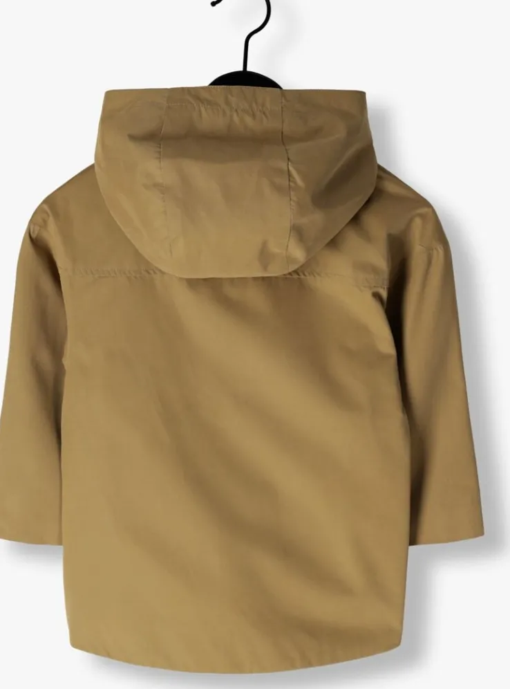 camel lil' atelier parka's nmmgodo long loose jacket fo lil