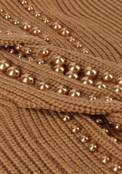 camel liu jo trui maglia chiusa m/l d/vita perle