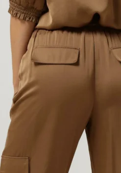 camel minus cargobroeken selva mid waisted cargo pant