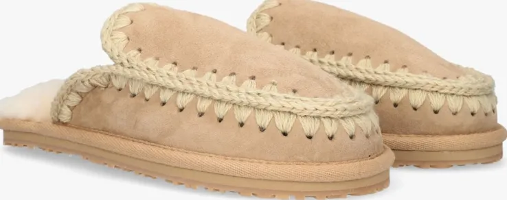 camel mou pantoffels slipper full eskimo stitch