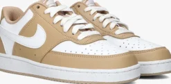 camel nike lage sneakers court vision low wmnsl