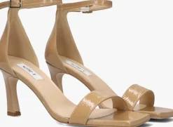 camel notre-v sandalen met hak 86605