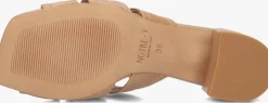 camel notre-v sandalen met hak 42252/g