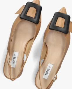 camel notre-v slingbacks 3341