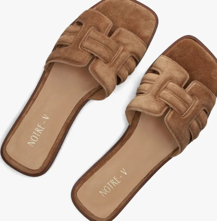 camel notre-v slippers as-16301