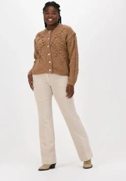 camel object vest jocelyn knit cardigan