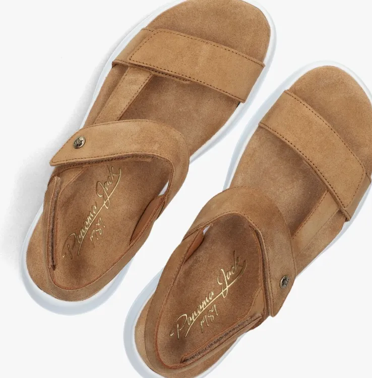 camel panama jack platte sandalen noor b5