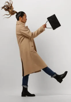 camel ruby tuesday coltrui veanna turtle neck balloon sleeves pull