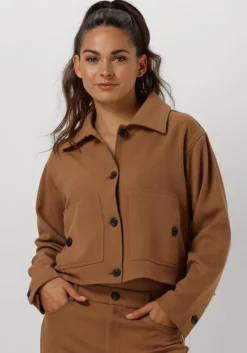 camel ruby tuesday jack ramse short jacket patched pockets