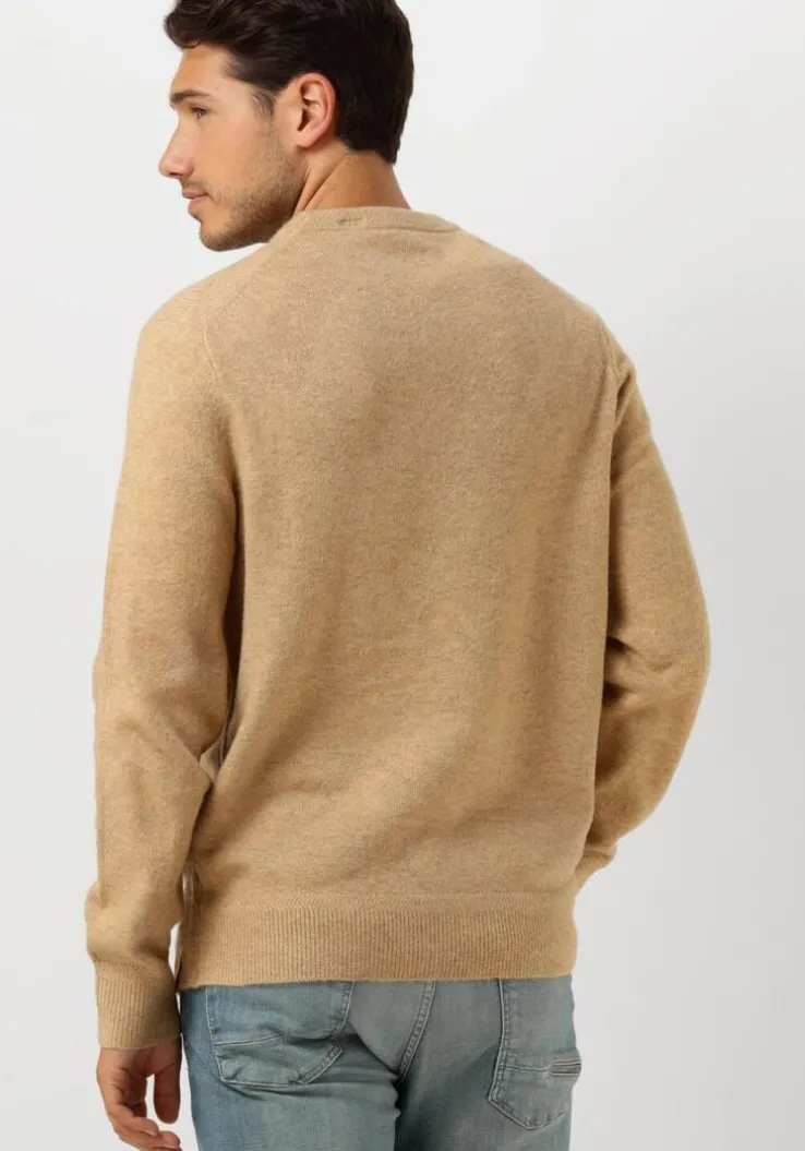 camel scotch & soda trui soft knit regular fit sweater