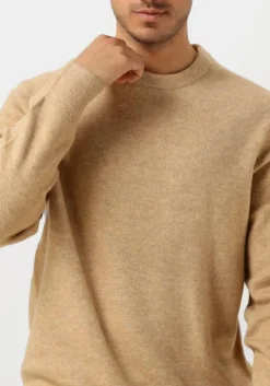 camel scotch & soda trui soft knit regular fit sweater