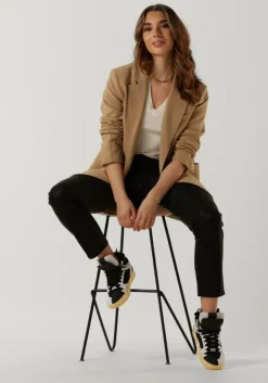 camel second female blazer ficaria blazer