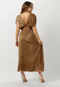 camel second female midi jurk mingai dress