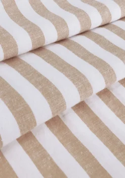 camel selected homme casual overhemd slhslimnew-linen shirt ls band w